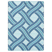 Blue Lines Pattern クリップボード (裏面)