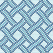 Blue Lines Pattern シール (正面)