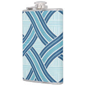 Blue Lines Pattern フラスク (左)