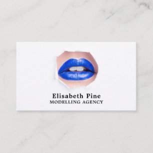 Blue Lips、Modeling Agency、Model Agent 名刺