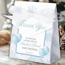 Blue Little Prince Thank You Moon Balloon フェイバーボックス