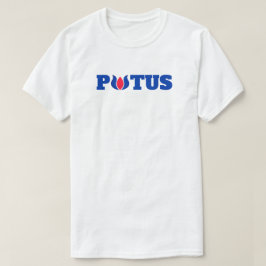 Blue LotusをPOTUS Harris Tシャツに投票 Tシャツ