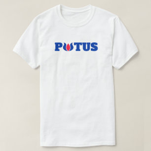 Blue LotusをPOTUS Harris Tシャツに投票 Tシャツ