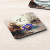 Blue Lotus Emerging from Muddy Waters (Vietnamese) コースター (左側)