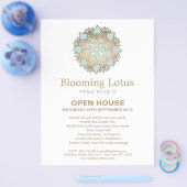 Blue Lotus Mandala チラシ (シングル)
