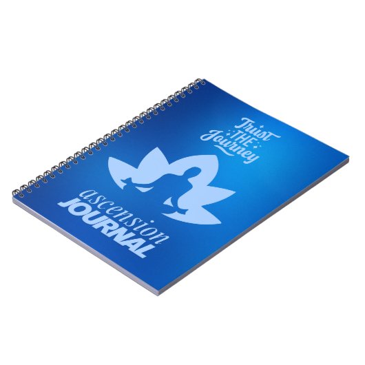 Blue Lotus Meditator - Ascension Journal ノートブック (左側)