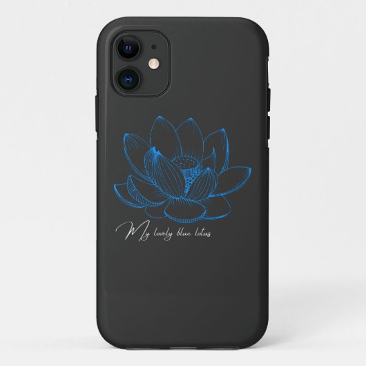 Blue Louts iPhone / iPad case Case-Mate iPhoneケース (裏面)