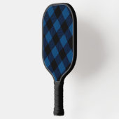 Blue Lumberjack Plaid ピックルボールラケット (左)