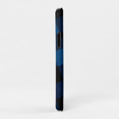Blue Lumberjack Plaid Case-Mate iPhoneケース (裏面/右)