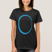 Blue Lunar Eclipse Moon Astronomy Space Tシャツ (正面)