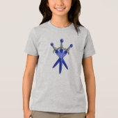 Blue Magic Sword Kids Shirt トライブレンドＴシャツ (正面)