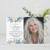 Blue Magnolia and Peony Celebration Of Life 招待状 (スタンド正面)