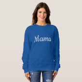 Blue Mama and Dad Sweatshirts スウェットシャツ (正面フル)
