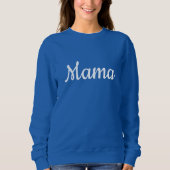 Blue Mama and Dad Sweatshirts スウェットシャツ (正面)