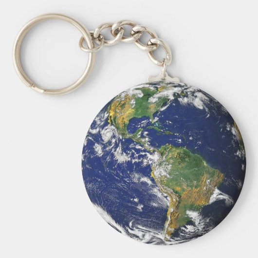 Blue Marble_Make Every Day Earth Day キーホルダー (正面)