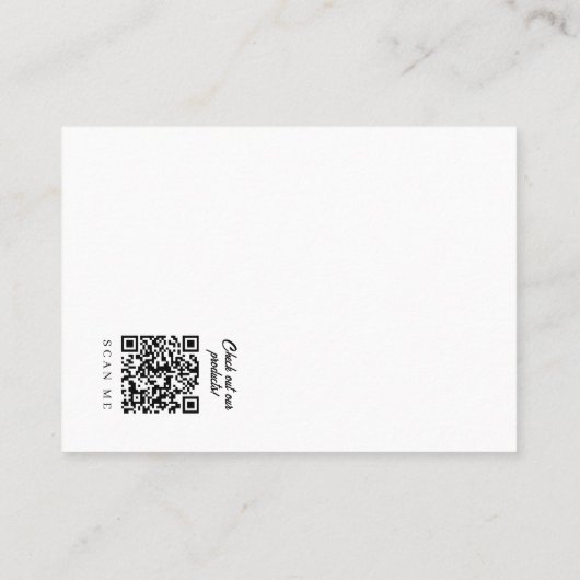 Blue Marble Store Earring Display Card 名刺 (裏面)