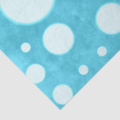 Blue Marble White Polka Dots Pattern Decoupage 薄葉紙 (詳細)