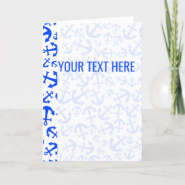 Blue Marineいかりパターン発表 案内状