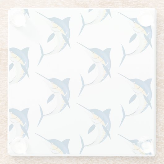 Blue Marlin 2  ガラスコースター (裏面)