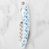 Blue Marlin Jumping out of Ocean ソムリエナイフ (正面)