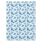 Blue Marlin Jumping out of Ocean テーブルクロス (正面)