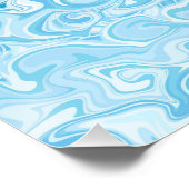 Blue Marlin Jumping out of Ocean ポスター (コーナー)