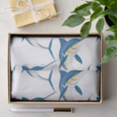 Blue Marlin Pattern 薄葉紙 (ギフト)