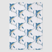 Blue Marlin Pattern 薄葉紙 (正面)