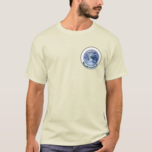 BLUE MARVEL メンズTシャツ Tシャツ (正面)
