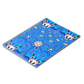 blue matrix gridノートブック ノートブック (左側)