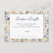 Blue Meadow Wildflower Diapper Raffle エンクロージャーカード (正面)