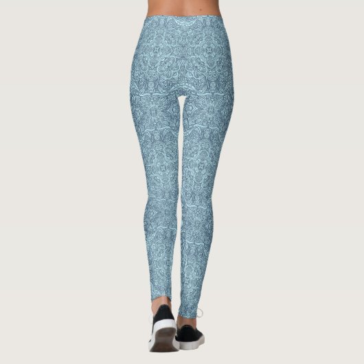 Blue Medallion Leggings レギンス (裏面)