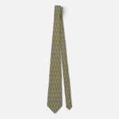 Blue Medieval Fish Neck Tie ネクタイ (正面)