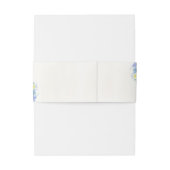 Blue Mediterranean Lemon Wedding 招待状ベリーバンド (裏面例)