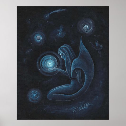 Blue Mermaid Universeポスター ポスター (正面)