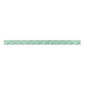 Blue Mermaids Satin Ribbon in Green サテンリボン (正面)