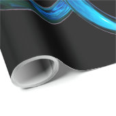 Blue Metallic Torus Knot ラッピングペーパー (ロールコーナー)