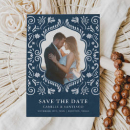 Blue Mexicanテーマの写真Save the Date セーブザデート