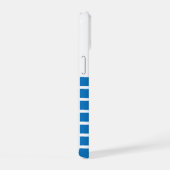 Blue Minimalist Sailboat Phone Case for iPhone 15ケース (右側面)