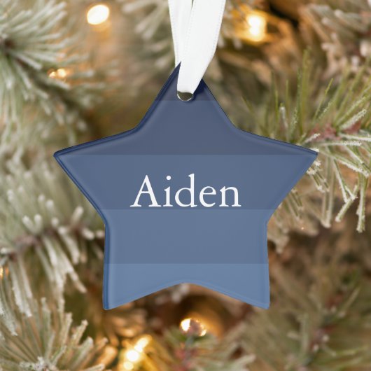 Blue Monochromatic オーナメント (ツリー)