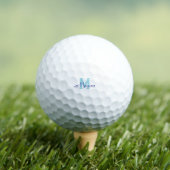Blue Monogram Mason Golf Balls  ゴルフボール (インサイチュ 木)