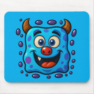 Blue Monster Mousepad マウスパッド