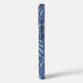 Blue Monsteras Case-Mate iPhoneケース (裏面 / 左)