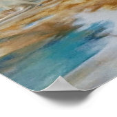 Blue Monticelli Arte lámina  ポスター (角)