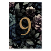 Blue Moodyフローラ表9 テーブルナンバー (裏面)