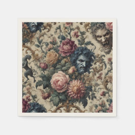 Blue Moon Grimoire – Gothic Victorian スタンダードカクテルナプキン