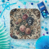 Blue Moon Grimoire – Gothic Victorian ペーパープレート (パーティー)