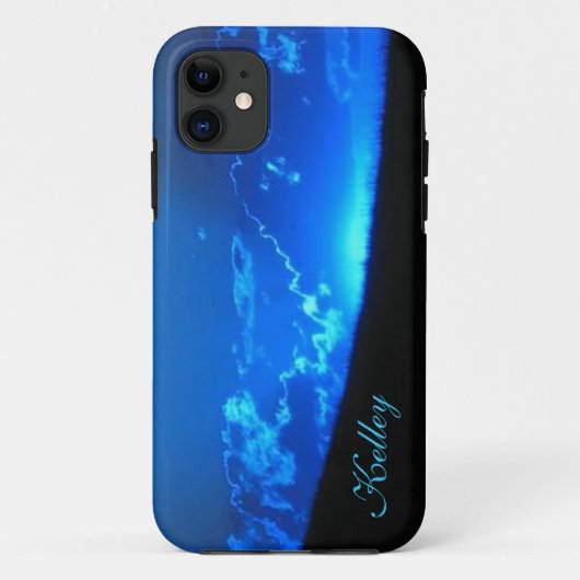 Blue Moon Horizon iPhone 5ケース*パーソナライズ* Case-Mate iPhoneケース (裏面)