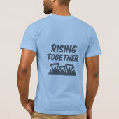 Blue Moon Rising Bella+Canvas Jersey Short Sleeve Tシャツ (裏面)