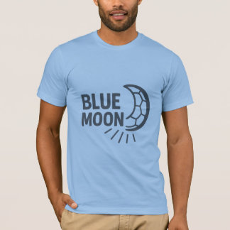 Blue Moon Rising Bella+Canvas Jersey Short Sleeve Tシャツ
